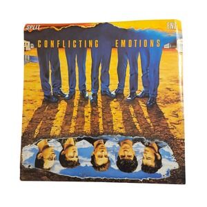 Split Enz Conflicting Emotions Vintage 1984 Promo Album Poster 12x12 Rock
